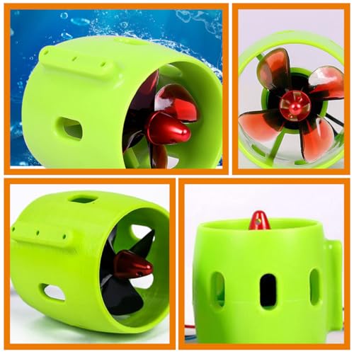 Propulsor subacuático para barco RC ideal para proyectos de modelismo DIY 7