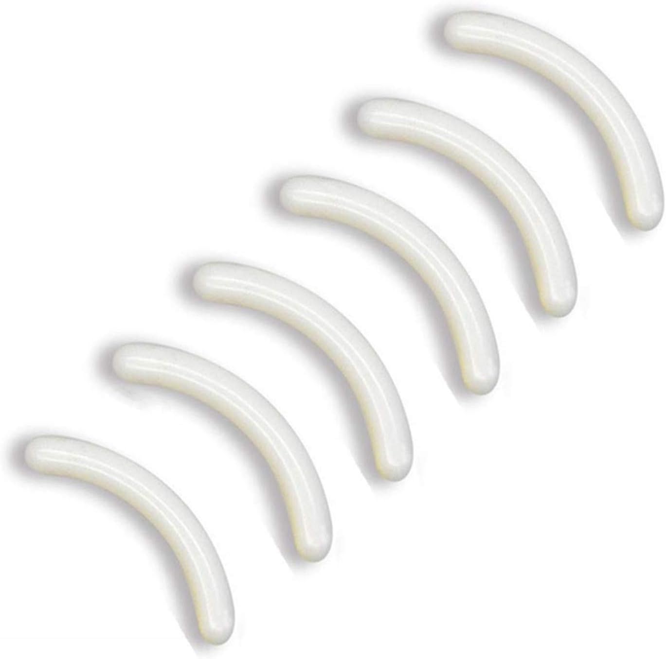 24 Pcs Curler Refill Eyelash Curler Refill Pads Silicone Rubber Soft Curler Replacement Refills Pads for Universal Eyelash Curler (White) 24 Pcs Curler Refill Eyelash Curler Refill Pads Silicone Rubber Soft Curler Replacement Refills Pads for Universal Eyelash Curler (White)