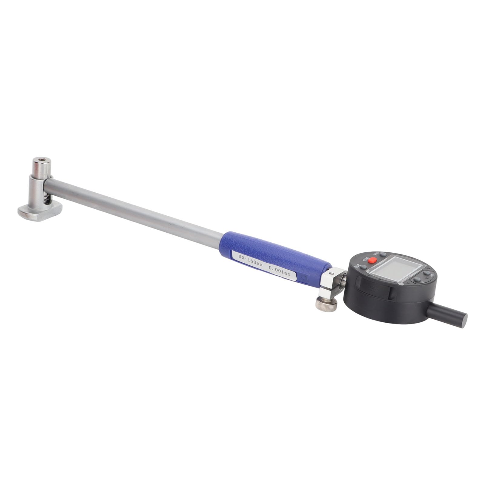 Juego de Indicadores de Esfera Digital, Herramienta de Medición de Alta Precisión para Mecanizar Diámetros Internos de Acero ABS de 50-160 Mm