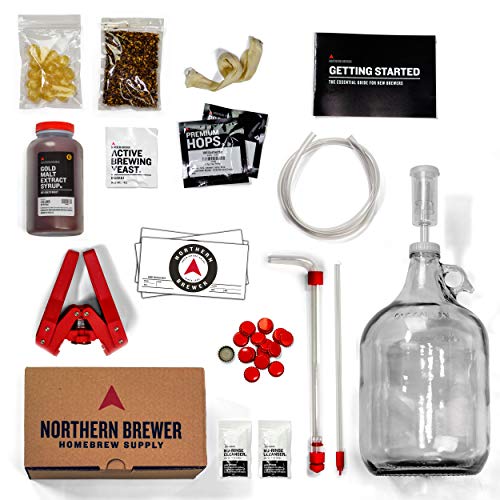 Northern Brewer 1 Gallon Craft Beer Making Starter Kit with Plinian
