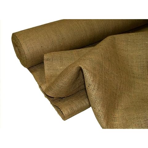 10 Metres of Quality Hessian - Upholstery Fabric Craft Cover