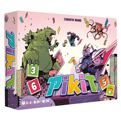 Asmodee, Pikit Board Game, 8+ Years, 2-4 Players, Italian Edition