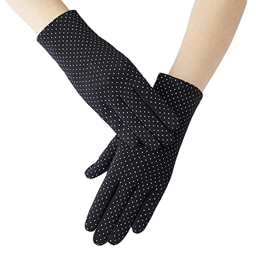 CHENGZI 3 Paare Frauen UV Handschuhe Sonnenschutz Fahrhandschuhe Sommer Sunblock Handschuhe für das Fahren Reiten Outdoor