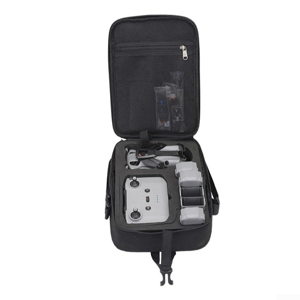 Torba do przenoszenia DJI do mini 5 Pro Kit – odporna na uderzenia obudowa z kieszenią z siatki na kabel i stację ładującą – kompaktowa torba podróżna do kamer sportowych i gimbal zapewnia