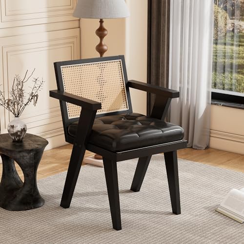 Sillón Plegable Tela Lino Negro miniatura 1