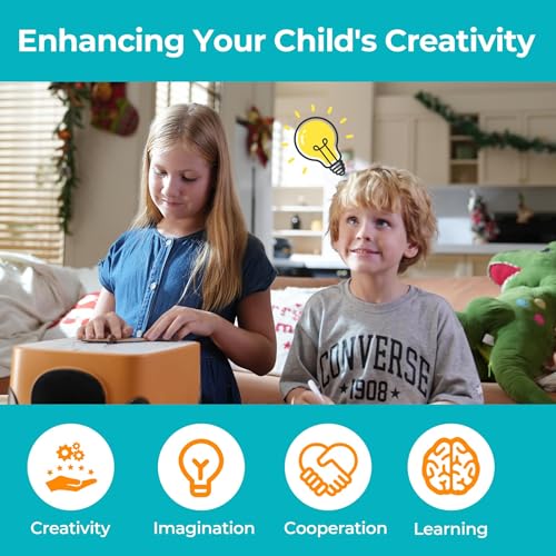 Cardboard Cutter for Kids, Safe DIY Cardboard Construction Tool Kit, Educational Craft Toy for 3+ Boys and Girls, Perfect for Creativity Projects 3D Models