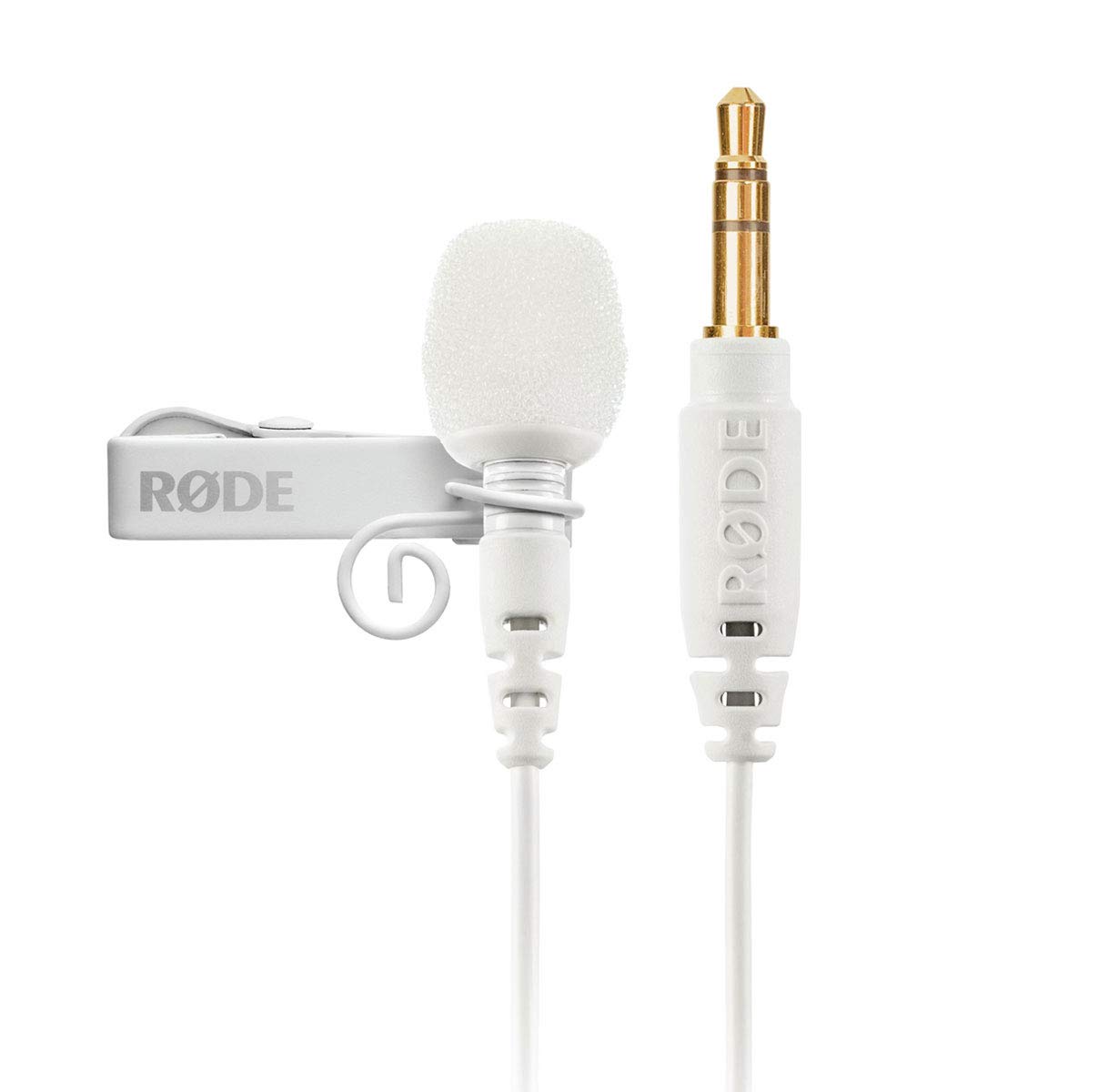 Rode Lavalier GO Microphone Lavalier + bonnette en fourrure Keepdrum WS05 Blanc