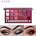 AIKIMUSE Eyeshadow Palette 18 Colors Glitter Eye Shadow With 10 Matte + 8 Shimmer,Long Lasting Waterproof Pigmented Make Up Eyeshadow Palette