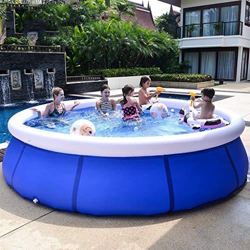 SHWYSHOP Badewannen Badewanne Strandschwimmbad im Freien Faltbare Badewannenpumpe verdicktes Schwimmbad Großes… – Bild 3
