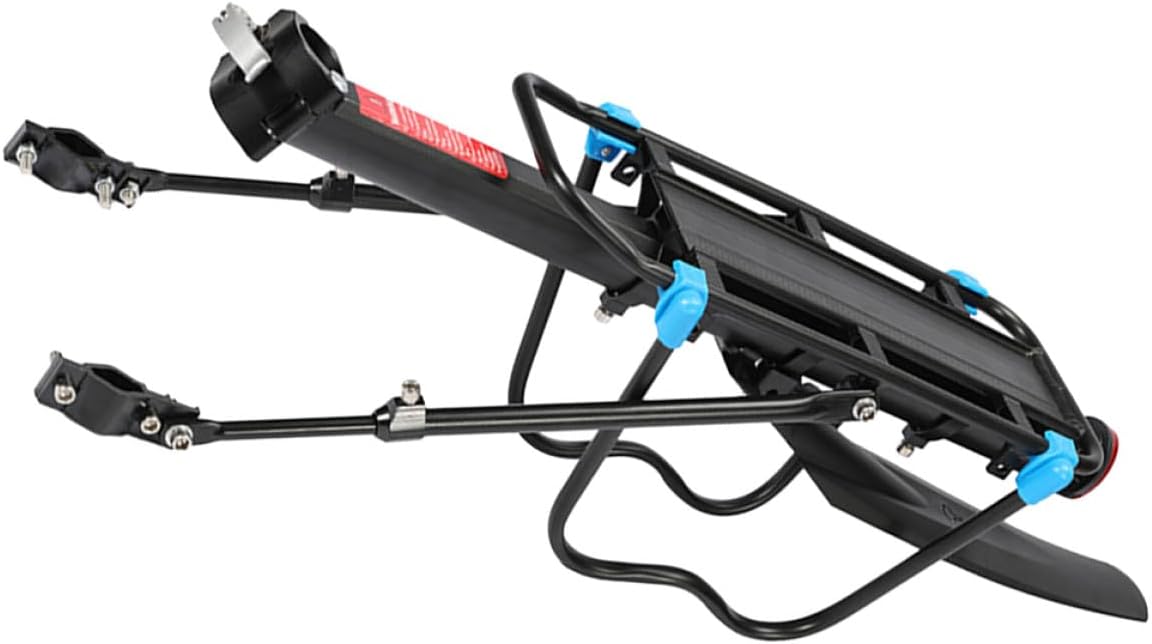 Baluue Bike Rear Rack Cargo Rack for Mountain Bikes with Installation Tool and English Manual Bicycle Luggage Carrier for Outdoor Cycling