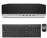 HP EliteDesk 800 G4 SFF Desktop PC, Intel Core i7-8700 3.20GHz, 32GB DDR4, 1TB SSD, WiFi, BT, Window 10 Professional, Black (Renewed)