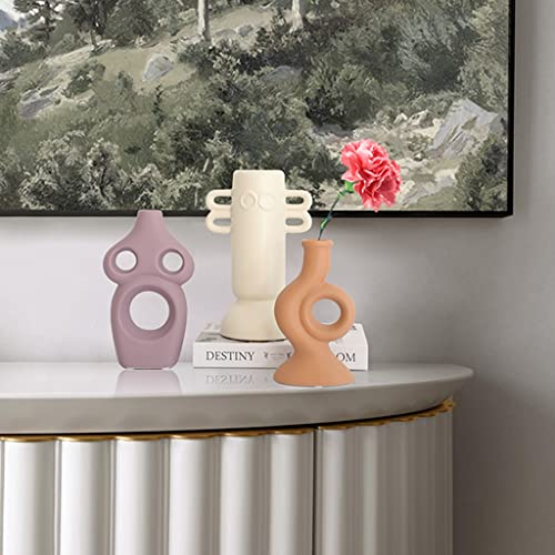 Vase en céramique artisanal chic pour composition florale d'art