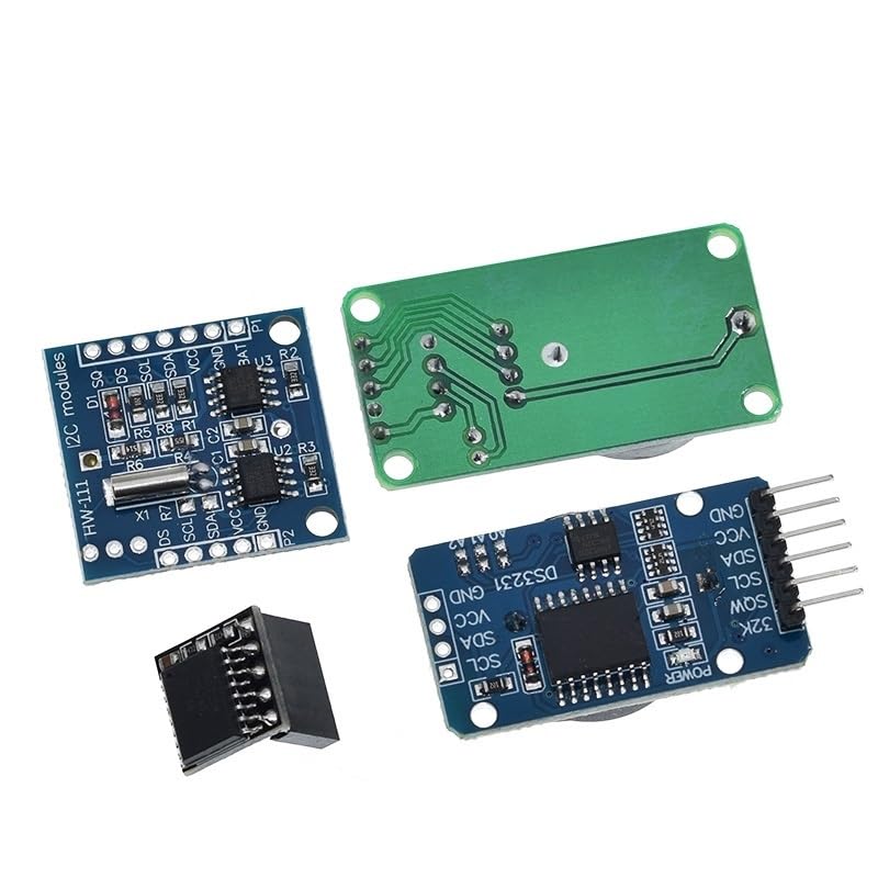 Image of DS3231 AT24C32 IIC Real Time Clock Module for - Precision Timekeeping and Memory Storage(DS1302)