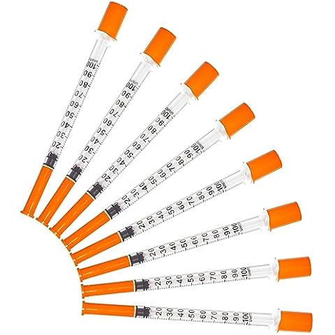 1ml/cc Lab Consumables with 30 Ga/0.5'' Individually Wrapped (20Pack) Cover