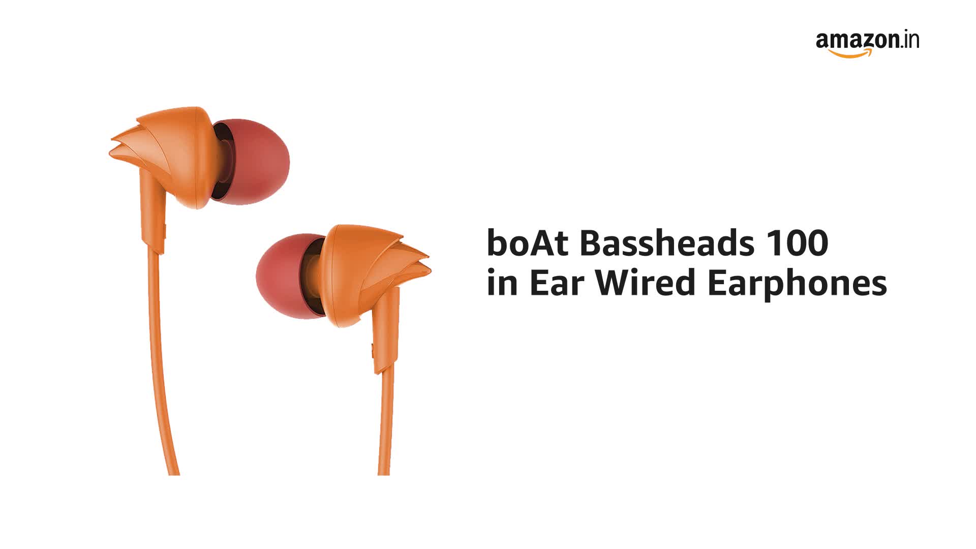 boAt Bassheads 100 in Ear Wired Earphones with mic(Mint Green)