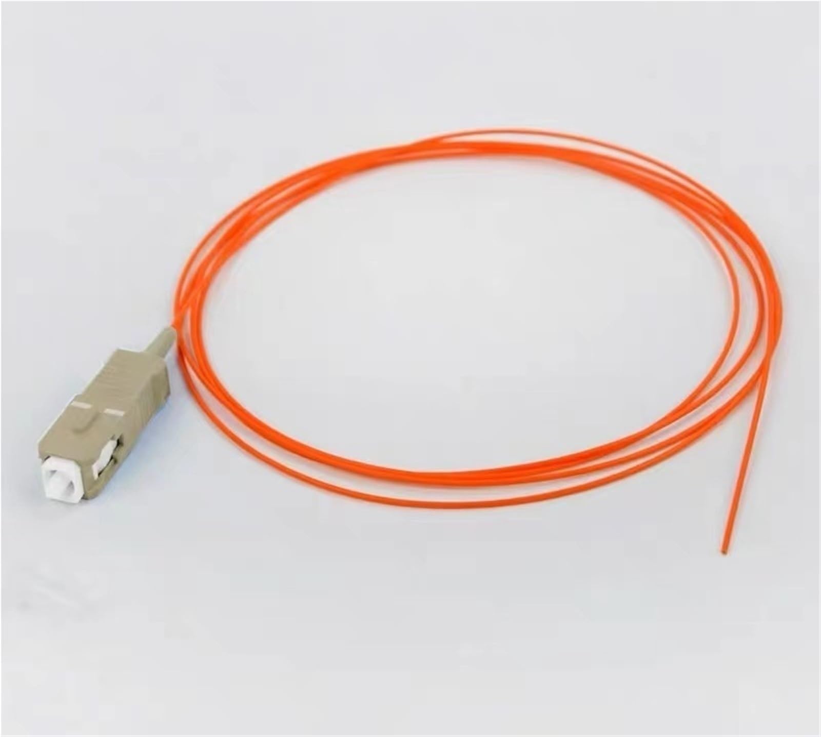 Latiguillo de Fibra óptica SC de 0,9 mm OM1 OM2 OM3 OM4 OM5 1 m 1,5 m Naranja, Cable Rojo 50/125(OM4 1mtr)