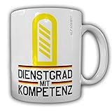 abzeichen bundeswehr marine Tasse aus Keramik Tasse Oberstabsgefreiter Marine Dienstgrad Bundeswehr OStGefr Militär Rangabzeichen Abzeichen Schulterklappe Kaffee Becher #20737