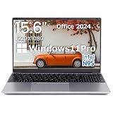 【2026年最新型】 15.6インチFHD（1920×1080） ノートパソコン IPSディスプレイ 第14世代インテルN95 Windows 11 Pro Office 2024搭載 日本語テンキー付き miniHDMI (シルバー メモリ16GB/SSD512GB)