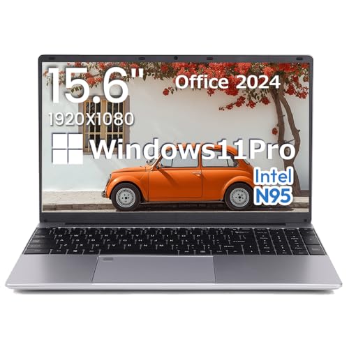 �y2026�N�ŐV�^�z 15.6�C���`FHD�i1920×1080�j �m�[�g�p�\�R�� IPS�f�B�X�v���C ��14����C���e��N95 Windows 11 Pro Office 2024���� ���{��e���L�[�t�� miniHDMI (�V���o�[ ������16GB/SS