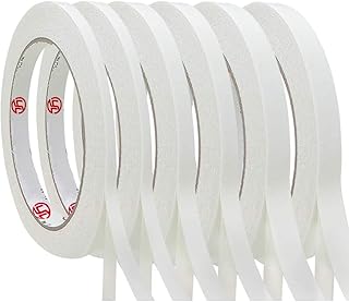 NORTHERN BROTHERS Double Sided Tape - 6 Roll 3 Sizes Double 