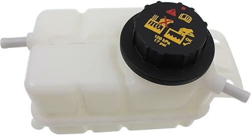 Miniatura 4 de Depósito de refrigerante para Chevrolet Aveo 2007 a 2011 Aveo5 2009 a 2011 Pontiac G3 2009 2010 parte delantera, blanco, plástico GM3014128