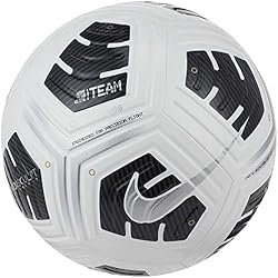 NIKE NK Club Elite Team Recreational Soccer Ball, Unisex-Adult, White/Black/(Metallic Silver), 5 4 NIKE NK Club Elite Team Recreational Soccer Ball, Unisex-Adult, White/Black/(Metallic Silver), 5