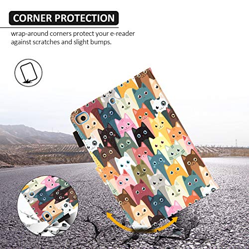 Dteck Ipad Mini Case 7.9" - Pu Leather Protective Folio Case With [Auto Sleep Wake] Shockproof Fold Stand Cute Wallet Cover For Ipad Mini 7.9-Inch 5Th/4Th/3Rd/2Nd/1St Generation Tablets (Stylish Cat) #TOP5