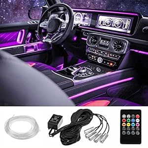 Car LED Strip Light, RGB Interior C...