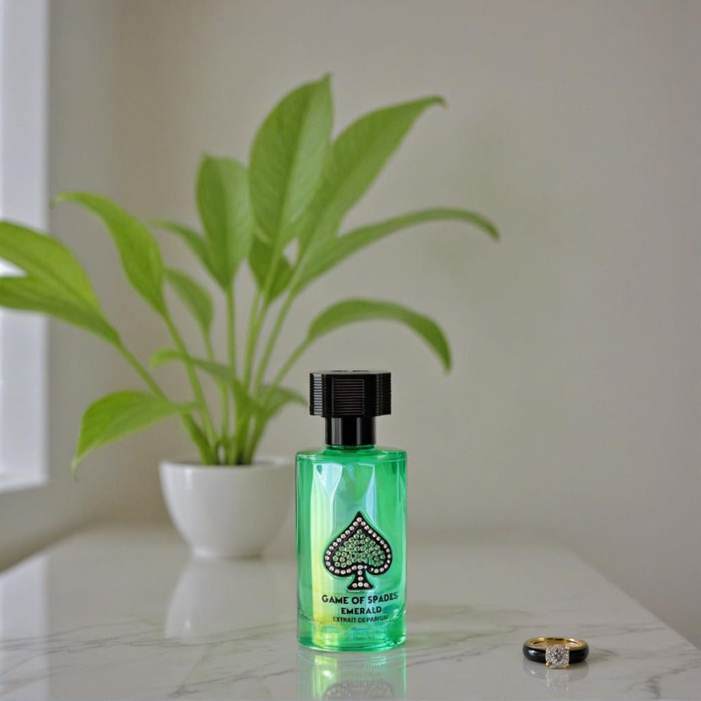 Jo Milano Game of Spades Emerald EXTRAIT De Parfum Spray, 1.7 fl Ounce 50ml (Unisex)