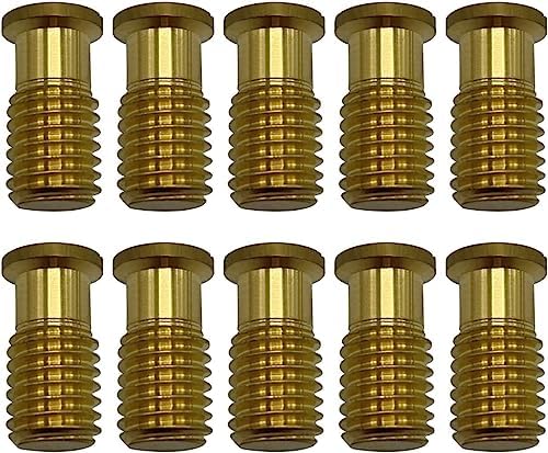 Axe | Universal Pool Safety Cover Threaded Brass Insert Screw Bolt for Anchor | Thread Size of 9/16