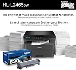Brother HL-L2465DW Imprimante laser monochrome avec connexion sans fil, impression tout-en-un, copie et fonctions de numérisation pour usage à domicile et au bureau - Conception compacte