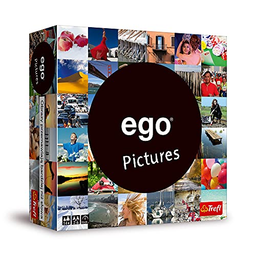 Trefl - Ego Pictures - Paddling Game, Family Game, 2-6 Players, Ages 14+, Multicoloured