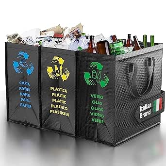 PTMS Set di Contenitori per Raccolta Differenziata