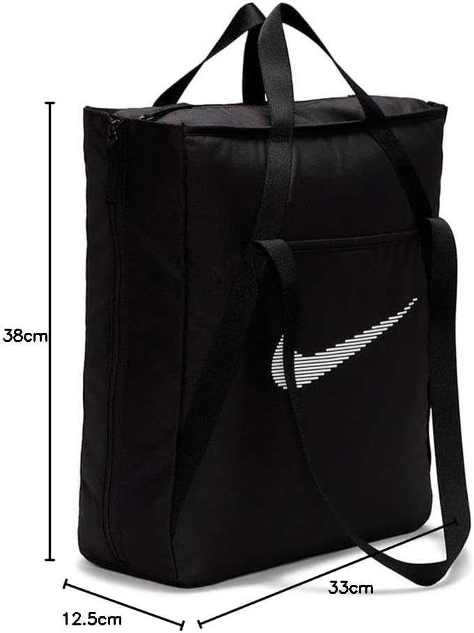 NIKE ブラック レザートートバッグ Amazon | NIKE NK GYM トートバッグ, ブラック/ブラック/(ホワイト