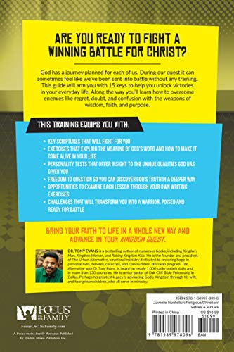 Kingdom Quest: A Strategy Guide for Teens and Their Parents/Mentors: Taking Faith and Character to the Next Level - Image 2