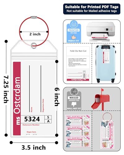 Image of Cruise Luggage Tag Holders