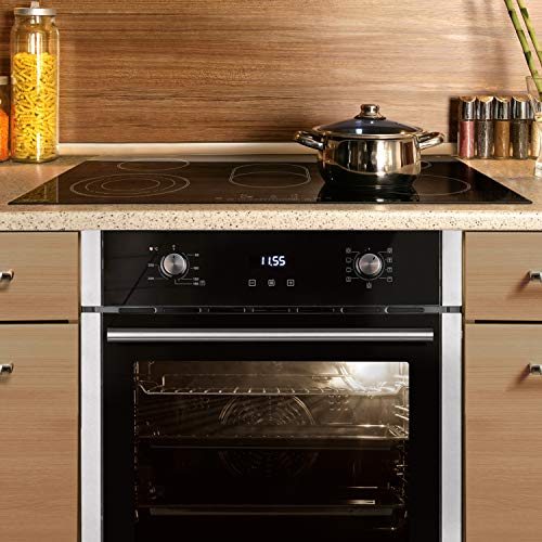 Autarkes Herdset: 60cm Einbaubackofen EB8005ED + 90cm Kochfeld KF9005RL / Pizzafunktion/Grill/Umluft/Heißluft/Automatik… – Bild 7