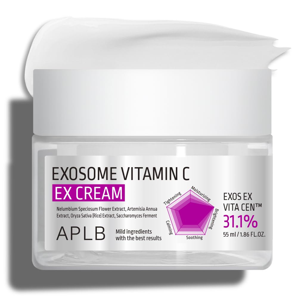 APLB Exosome Vitamin C EX Cream | EXOS EX VITA CEN™ 31.1% 1.86 FL.OZ/Korean Skincare, Efficient absorption, Dark spots, Elasticity Care, Revitalize for gentle and improve skin texture