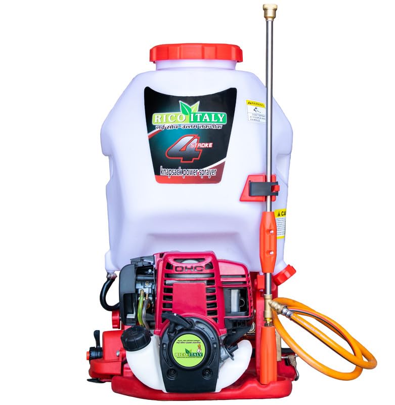 RICO ITALY KNAPSACK| 35CC 4 Stroke Petrol Engine 25 LTR Tank Capacity for Agriculture PESTICIDES|INSECTCIDES|Gardens|Home| Commercial Spray and SANITIZATION (35CC 4 Stroke) (B0BQN3NLH4) Amazon Price History, Amazon Price Tracker