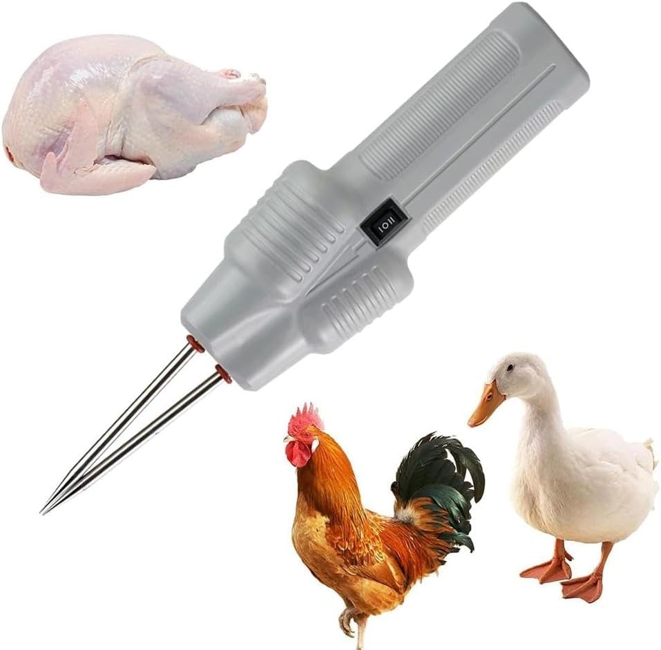 Desplumador eléctrico portátil para remover plumas de gansos y patos eficazmente