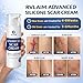Rvlaim Silicone Scar Cream Scar Gel, Advanced Scar Removal Cream for Surgical Scars, Acne Marks, Stretch Marks, Keloids, C-Section, Burns, Old and New Scars, 1.7 fl oz