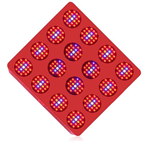 Relaxbx 3360W LED Growing Lamps, Double Chips Grow Light Fixtures, Full Spectrum Plant Light for Indoor Greenhouse Flower Veg Seedling Cultivation