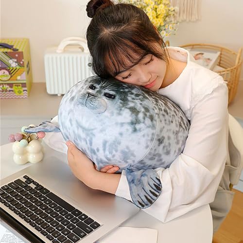 Peluche phoque doudou mignon coussin doux pour lit et canapé - 2