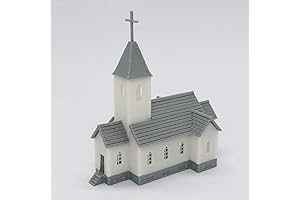 1:220 Scale Outland Models Railway Scenery Country Church
