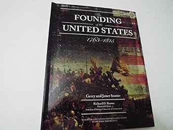 Hardcover Founding of the United States 1763-1815 Book