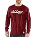 Carhartt Men's Textured Knit Long Sleeve Crewneck Script Logo Relaxed