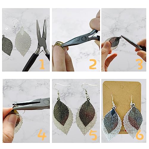 MAIBAOTA Hypoallergenic 925 Silver Plated Earring Hooks for Jewelry Making, 602 Pcs Earring Kits, Jump Rings, Earring Findings, Rubber Earring Backs, DIY Jewelry Making Supplies Kit