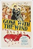 SANS CADRE Herbé ™ Poster/Reproduction HQ 50x70cm d\'une Affiche Vintage/Ancienne CINéMA Autant en EMPORTE Le Vent