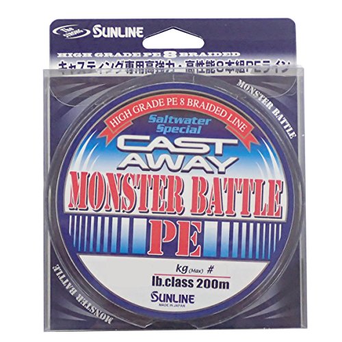 �T�����C��(SUNLINE) PE���C�� �\���g�E�H�[�^�[�X�y�V���� �L���X�g�A�E�F�C �����X�^�[�o�g�� 200m 12�� 150lb �X�J�C�u���[