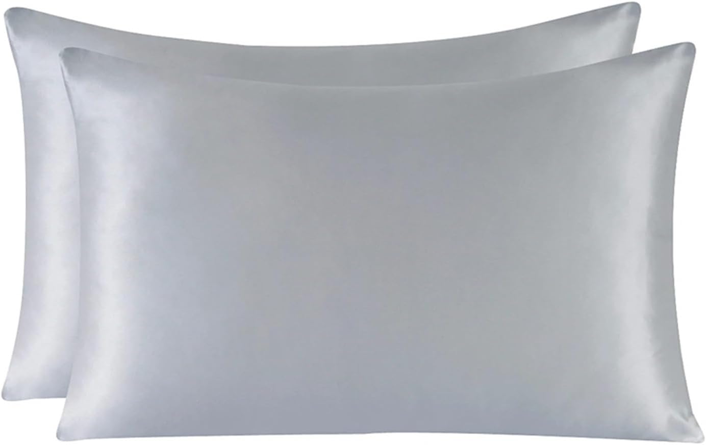 Bedding Side Silk Zipper Pillowcase Heavy Silk Pillow Case for Hair and Skin Care Pillowcase(51x91cm)